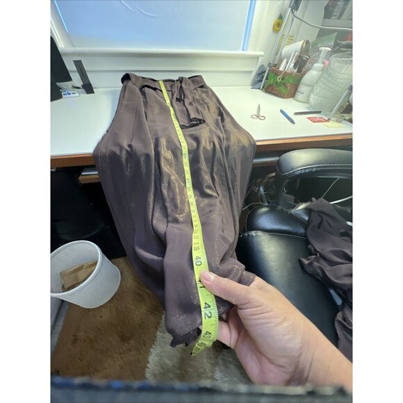 David's Bridal NWT Sz 6 Prom Wedding Gown Formal Long Dress Truffle W Shawl $188 - Picture 11 of 12